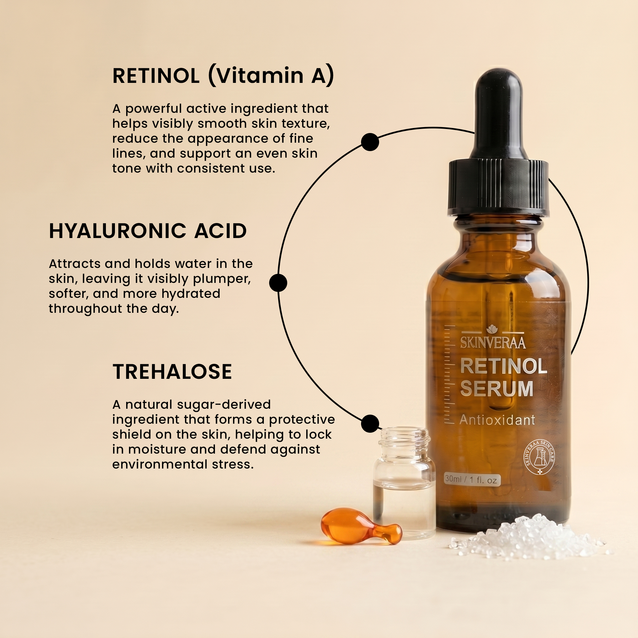 SKINVERAA RETINOL FACE SERUM